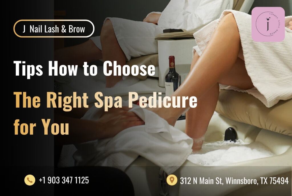 Spa Pedicure Nail Lash Brow